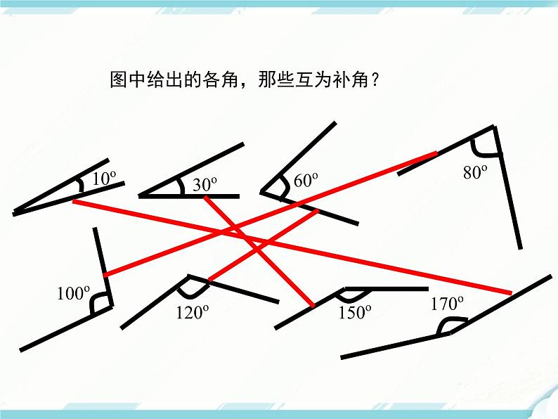 2024七年级上册数学公开课获奖课件PPT 人教版 4.3.3 余角和补角08