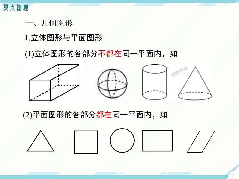 2024七年级上册数学公开课获奖课件PPT 人教版 第四章 小结与复习第2页