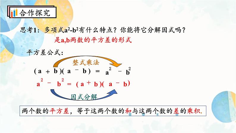 14.3.2 课时1 平方差公式 初中数学人教版八年级上册课件04