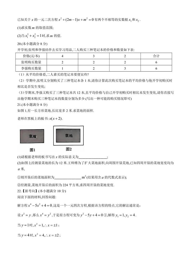 [数学]河北省沧州市南皮县桂和中学2024～2025学年九年级上学期第一次月考试题(有答案)03