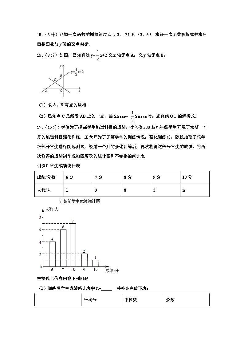 甘肃省天水市麦积区2024年数学九上开学综合测试模拟试题【含答案】第3页