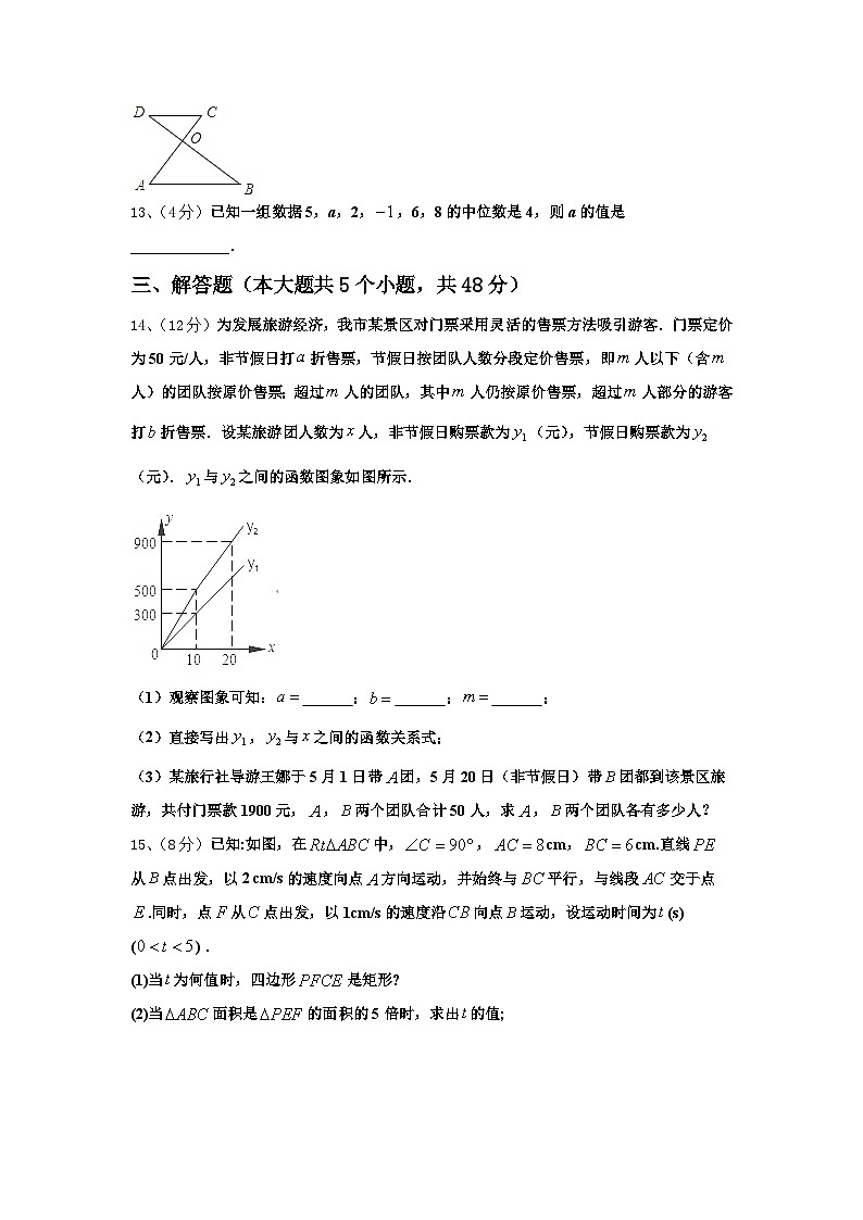 甘肃省永昌六中学2025届数学九上开学质量跟踪监视试题【含答案】03