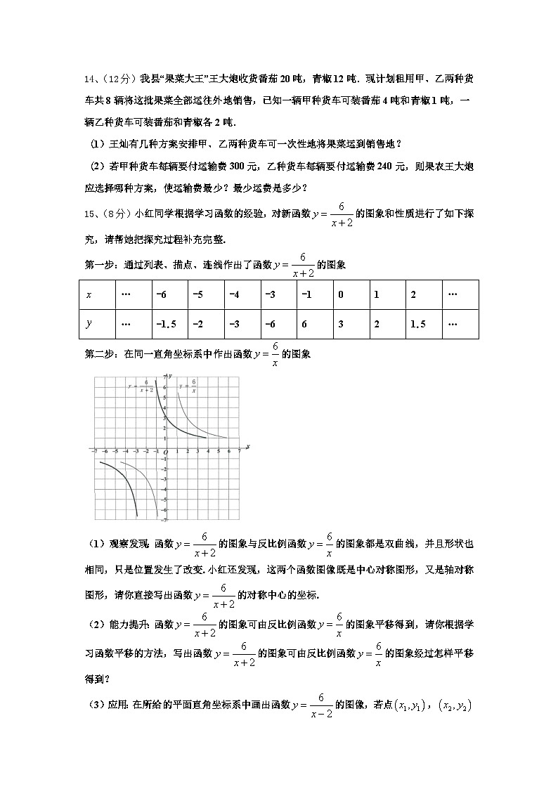 广东省高州市九校2024年九上数学开学经典模拟试题【含答案】03