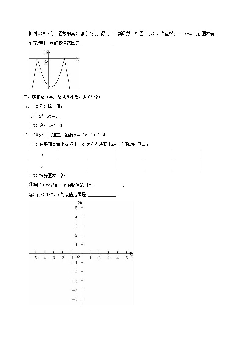 福建省厦门市思明区音乐学校2024-2025学年九年级上学期第一次月考数学试卷03