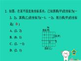 2024八年级数学下册第3章图形与坐标3.1平面直角坐标系3.1.2利用平面直角坐标系或方位刻画物体间的位置习题课件新版湘教版