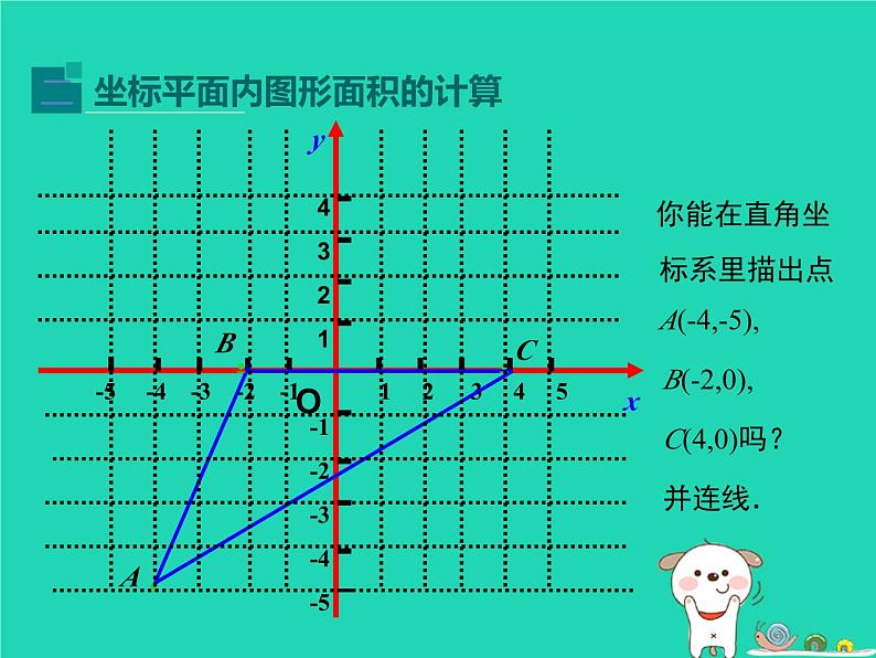 2024八年级数学下册第3章图形与坐标3.2简单图形的坐标表示上课课件新版湘教版第7页