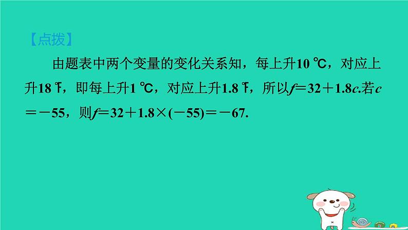 2024八年级数学下册第4章一次函数4.1函数和它的表示法4.1.2函数的表示法第1课时函数的表示法习题课件新版湘教版第7页