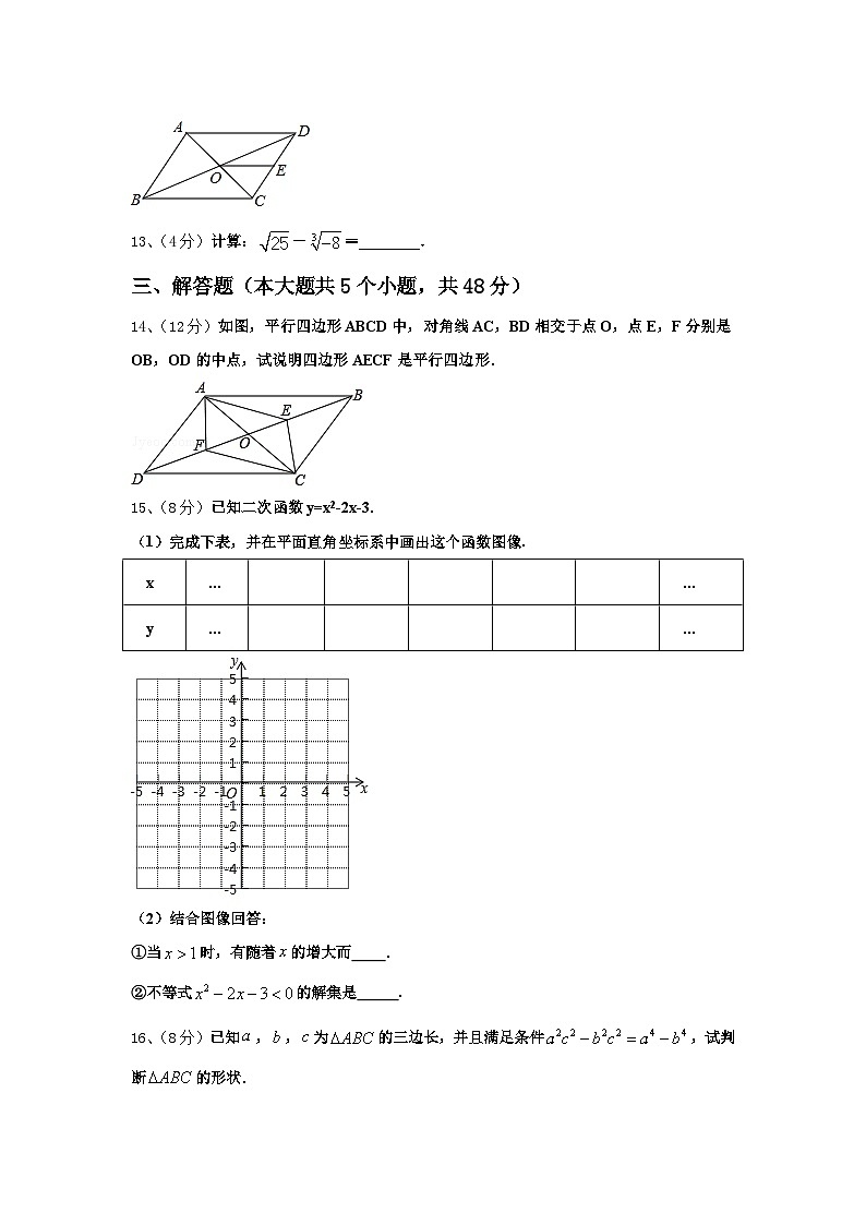 广西省贵港市名校2024-2025学年九年级数学第一学期开学质量检测模拟试题【含答案】第3页