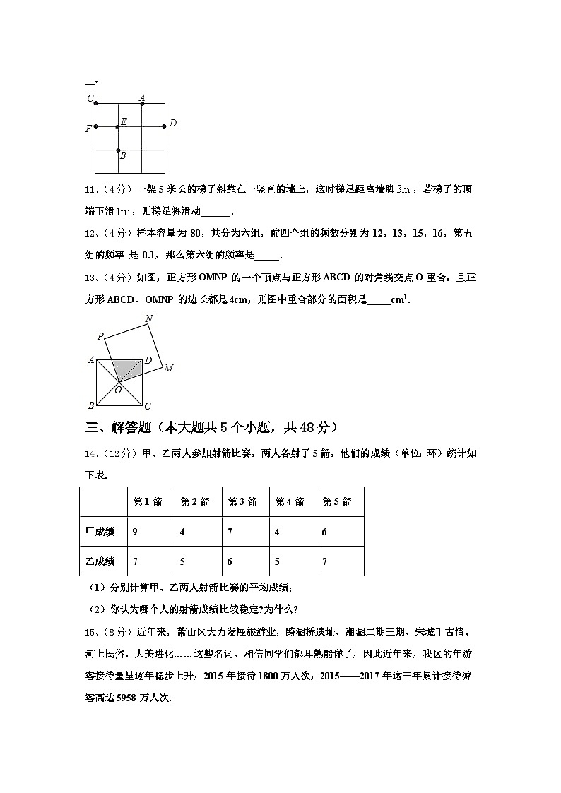 贵州省黔西县2024年九上数学开学联考模拟试题【含答案】第3页