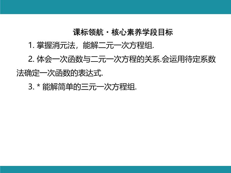 第5章 二元一次方程组 思维图解+综合与实践-知识考点梳理 北师大版数学八年级上册课件02