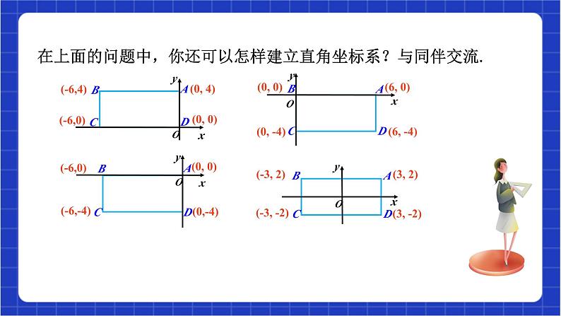 浙教版数学八上4.2《 平面直角坐标系（2）》  课件第7页