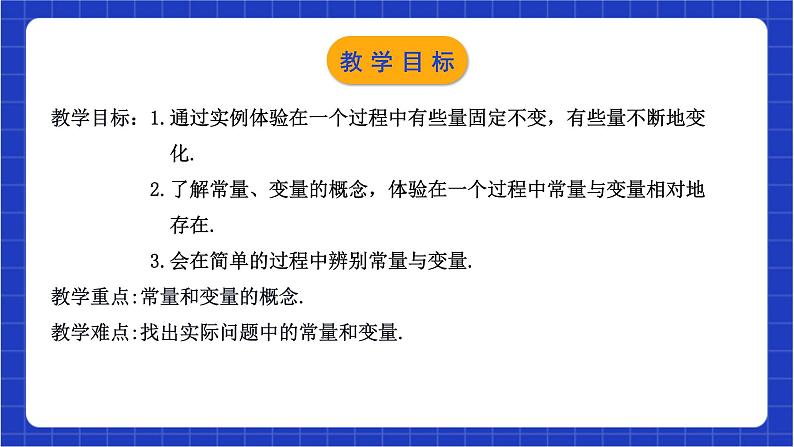 浙教版数学八上5.1《 常量与变量 》课件第3页