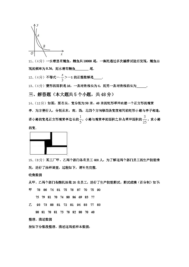 河南省洛阳市东方第二中学2024年九年级数学第一学期开学监测试题【含答案】03