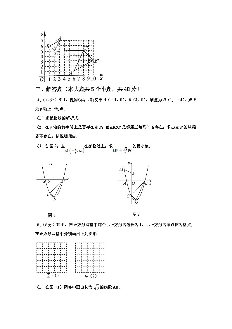 河南省南阳新野县联考2024-2025学年九上数学开学调研试题【含答案】第3页