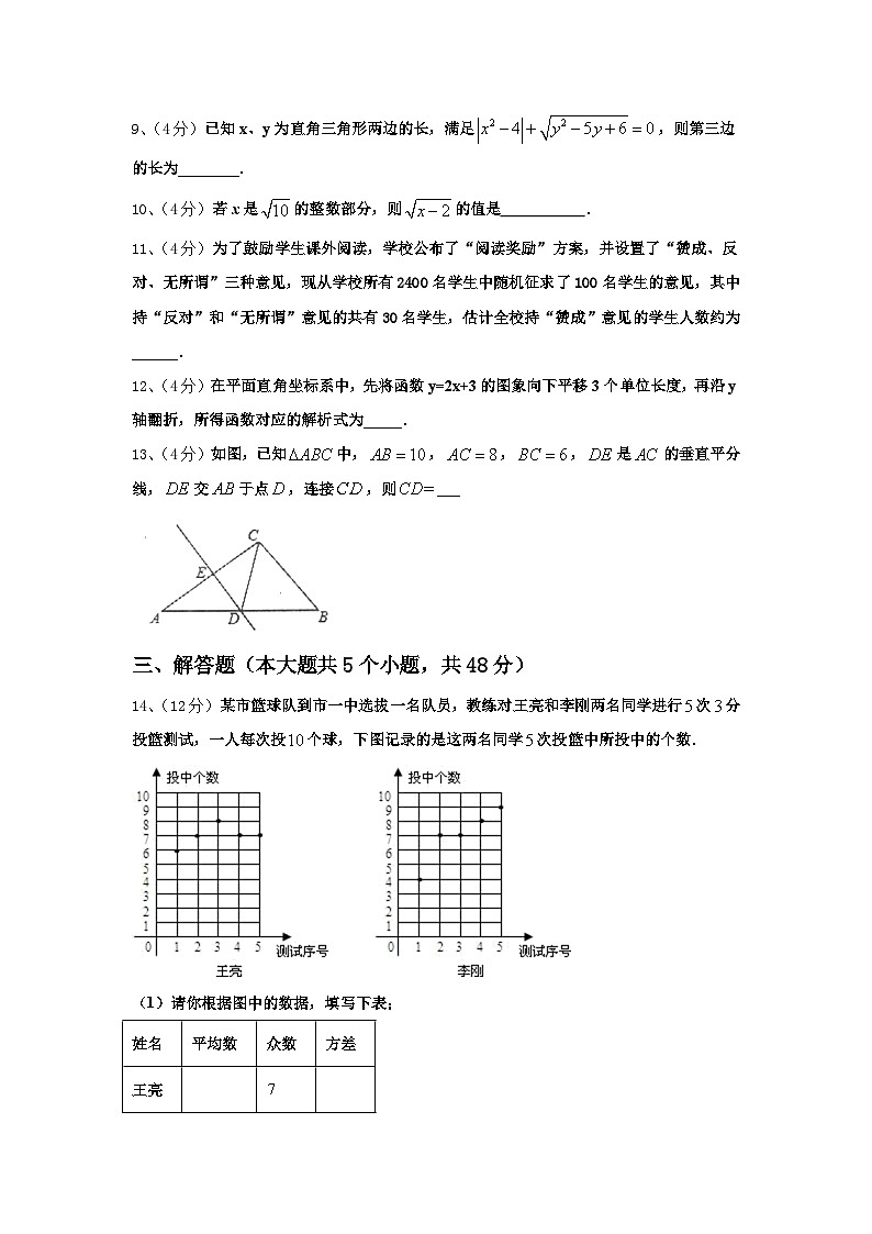 河南省郑州市第八中学2025届数学九年级第一学期开学质量跟踪监视试题【含答案】第3页