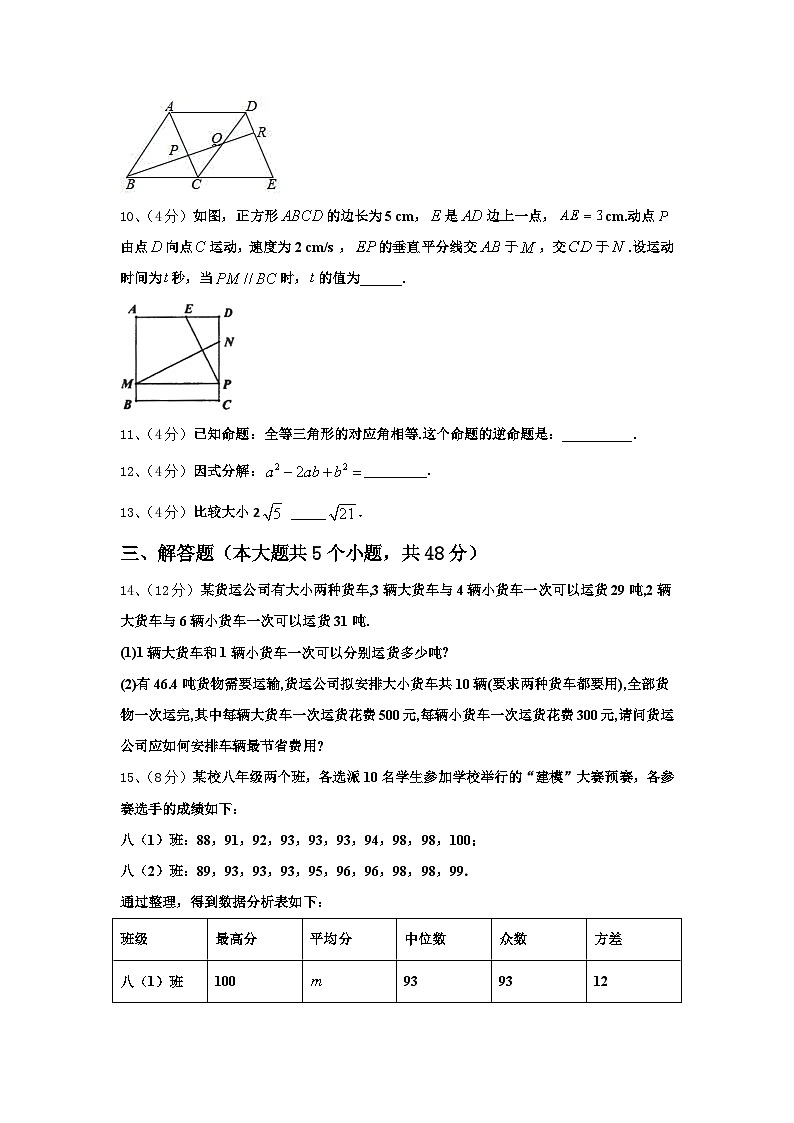 黑龙江省哈尔滨市南岗区2025届九上数学开学检测模拟试题【含答案】03
