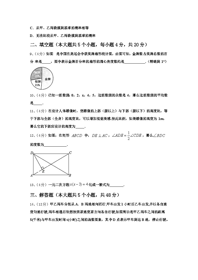 湖北省恩施州2024年九年级数学第一学期开学监测模拟试题【含答案】第3页