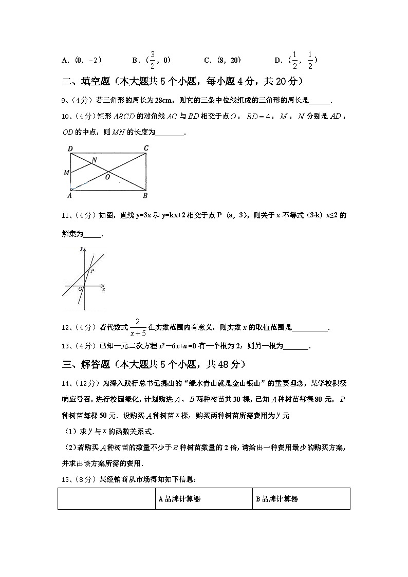 湖北省襄阳市枣阳2025届九上数学开学学业质量监测模拟试题【含答案】03