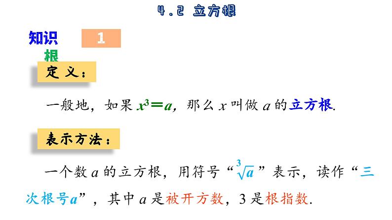 4.2 立方根 苏科版数学八年级上册课件第5页