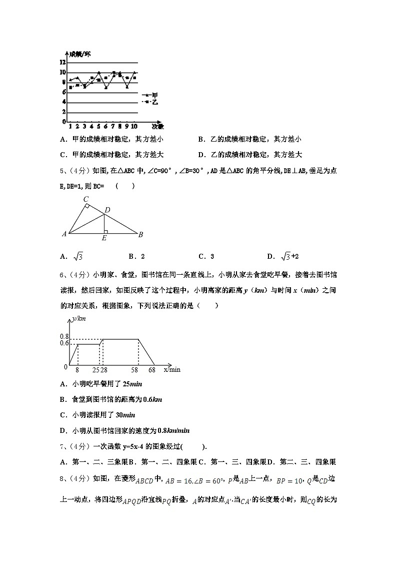 湖南省邵阳市邵阳县2024-2025学年数学九上开学达标测试试题【含答案】02