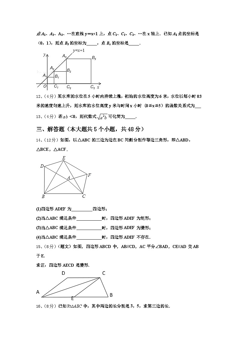 湖南省长沙市望城县2024年九上数学开学预测试题【含答案】第3页