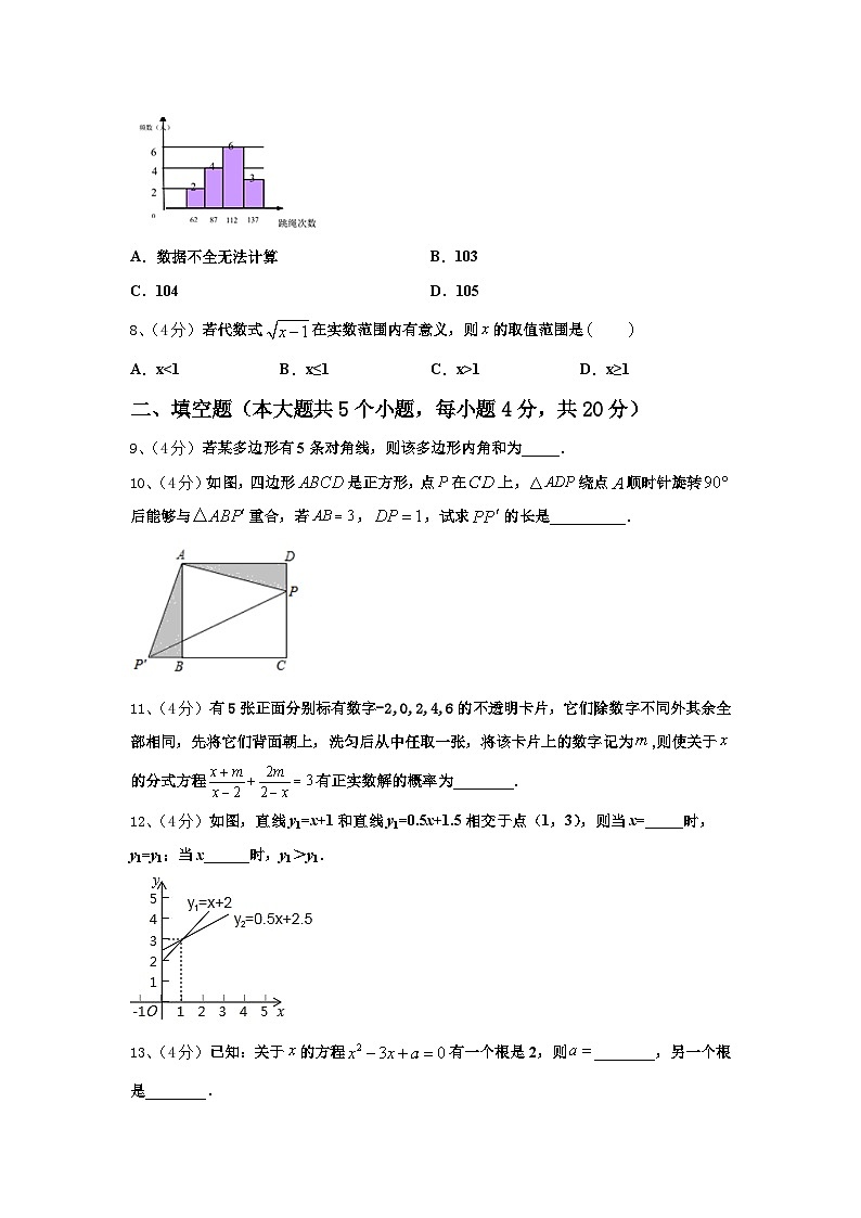 吉林省伊通县联考2024年数学九上开学学业质量监测试题【含答案】第3页