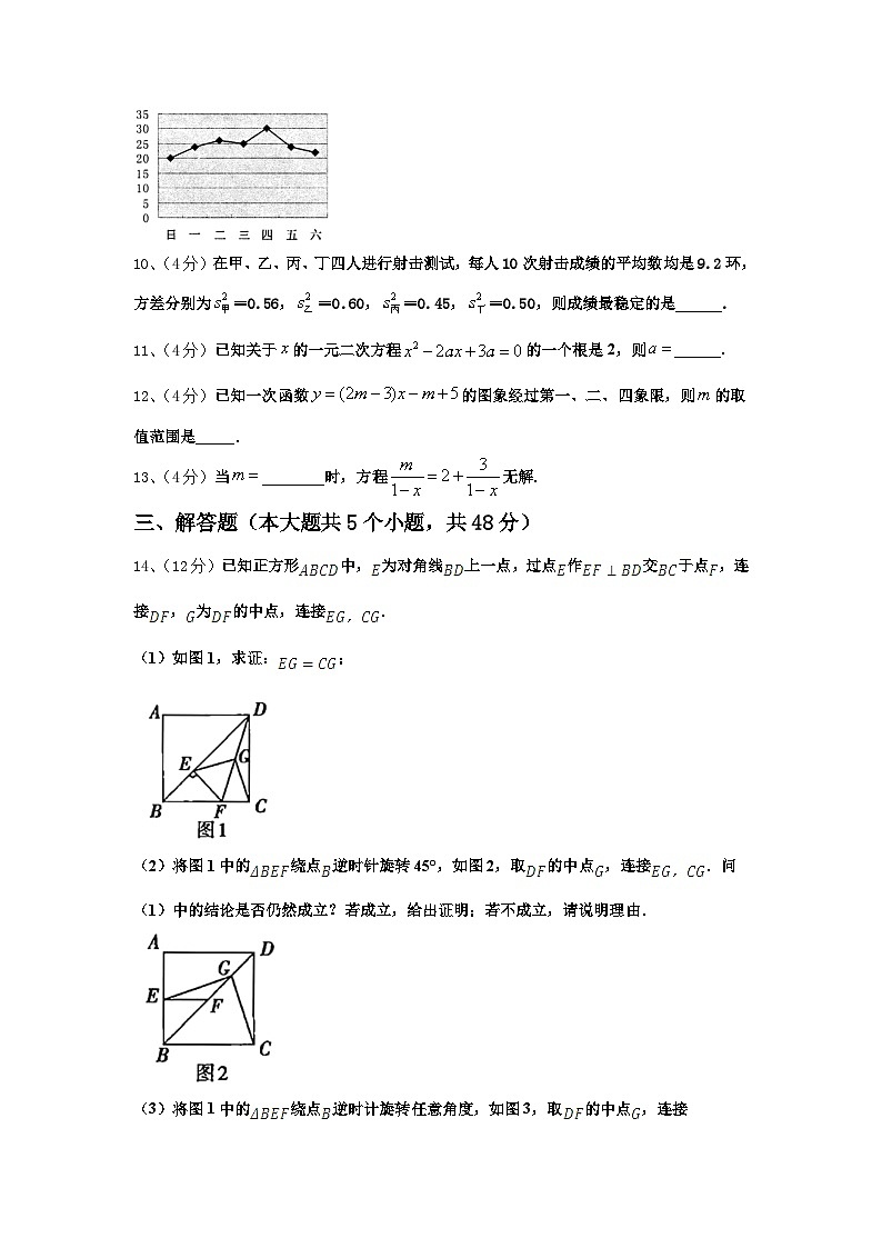 吉林省长春市第四十八中学2025届九上数学开学经典模拟试题【含答案】第3页