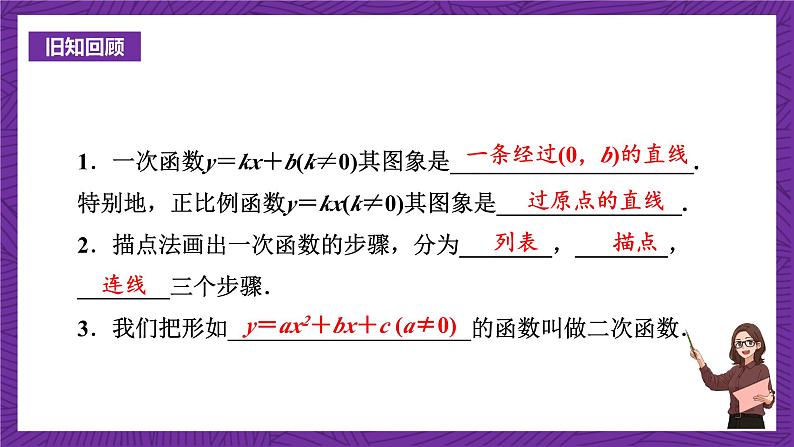 沪科版数学九上 21.2.1《 二次函数y＝ax2的图象和性质》(共22张PPT)第2页