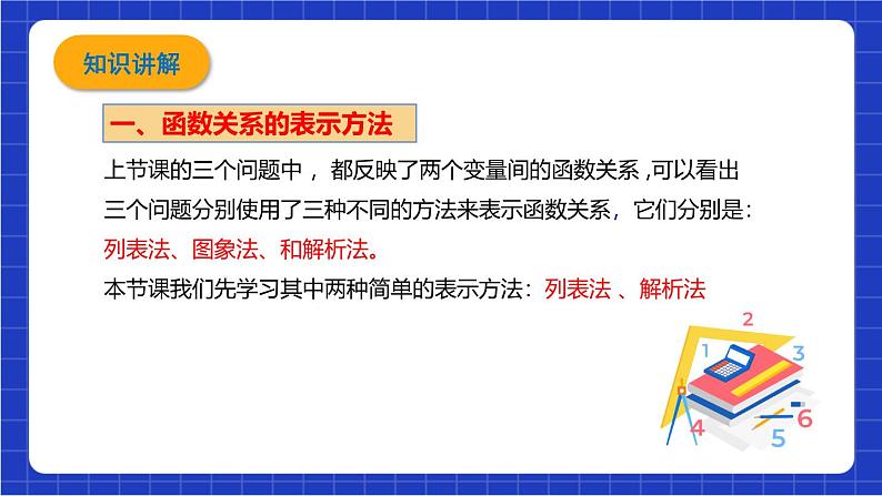 沪科版数学八上 12.1.2《函数的表示方法---列表法和解析法》 课件第6页