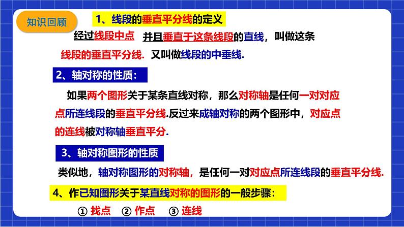 沪科版数学八上 15.1.3《平面直角坐标系中的轴对称图形》 课件02