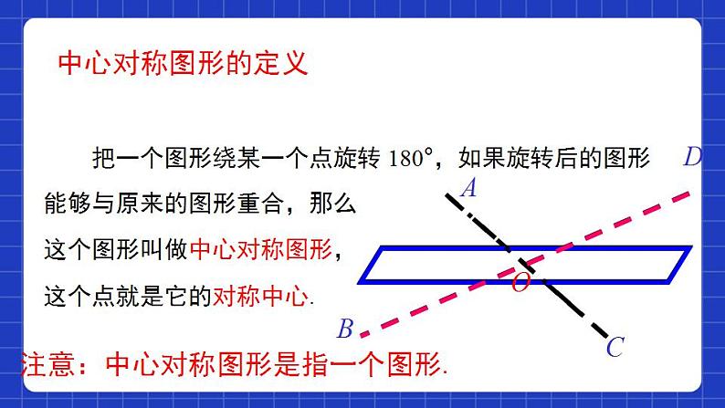 沪教版（五四制）数学七上11.3《旋转对称图形与中心对称图形》课件第7页