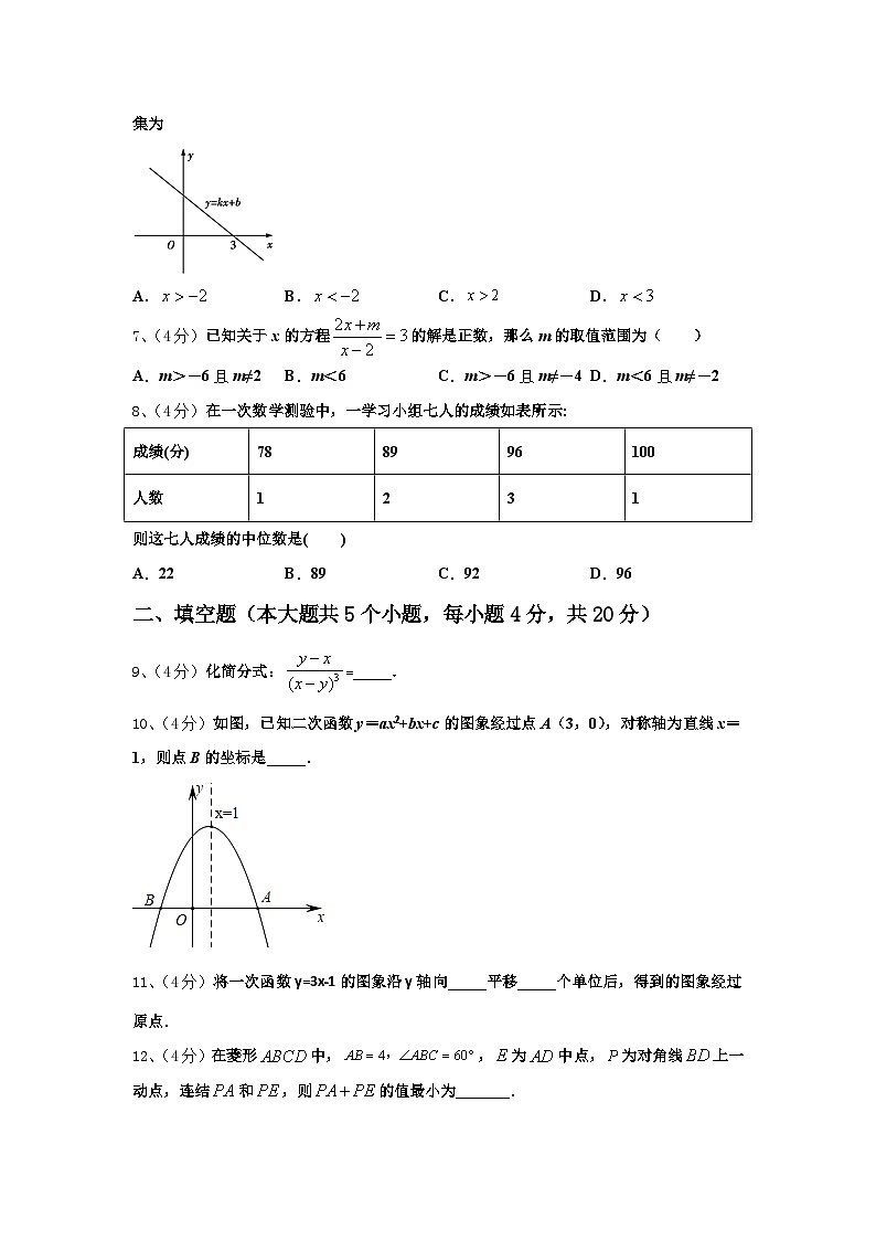 江苏省江阴要塞中学2025届数学九年级第一学期开学达标检测试题【含答案】第2页