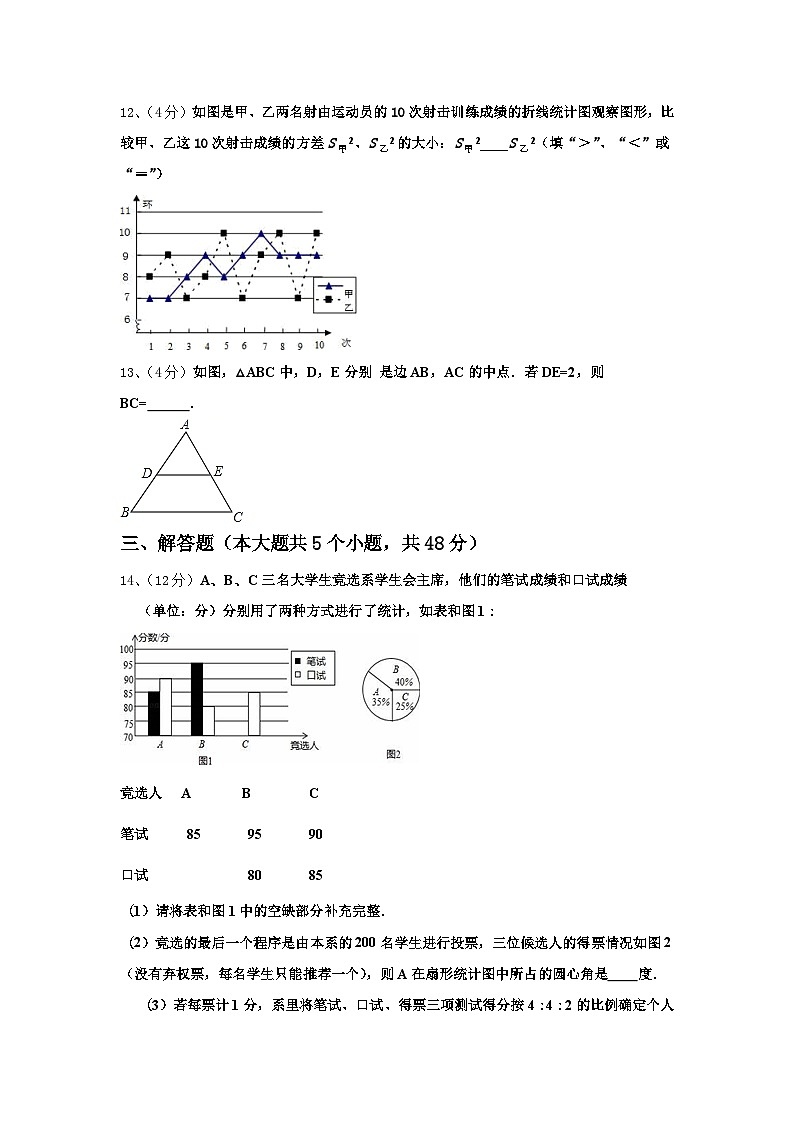 江苏省南京市鼓楼区金陵汇文中学2025届九上数学开学监测模拟试题【含答案】第3页