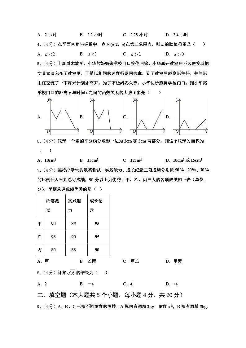 江苏省苏州市松陵一中学2024年九年级数学第一学期开学考试试题【含答案】第2页