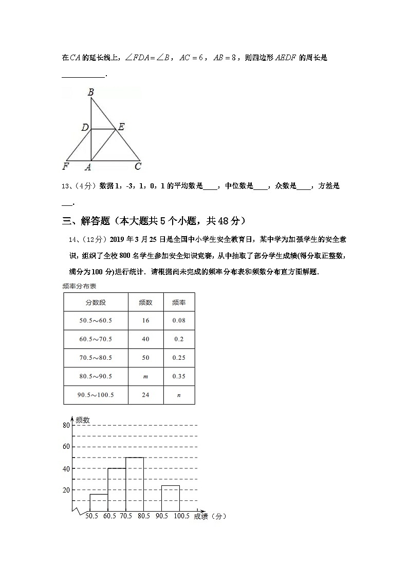 江苏省宿迁市沭阳广宇学校2024-2025学年九年级数学第一学期开学达标检测试题【含答案】03