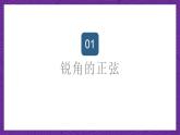 滬教版（五四制）數(shù)學(xué)九上25.1《銳角的三角比》（課件）
