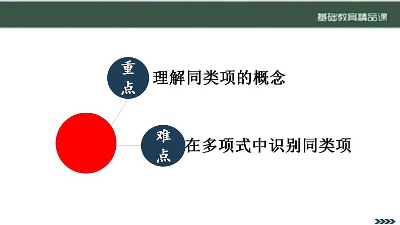 华东师大版七年级上册 数学 2.41同类项PPT第3页