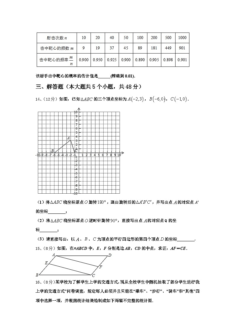 马鞍山市重点中学2024-2025学年九上数学开学质量跟踪监视模拟试题【含答案】第3页