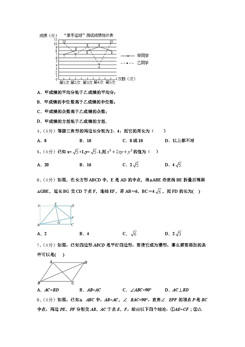 山东省德州市第九中学2024年九年级数学第一学期开学监测试题【含答案】第2页