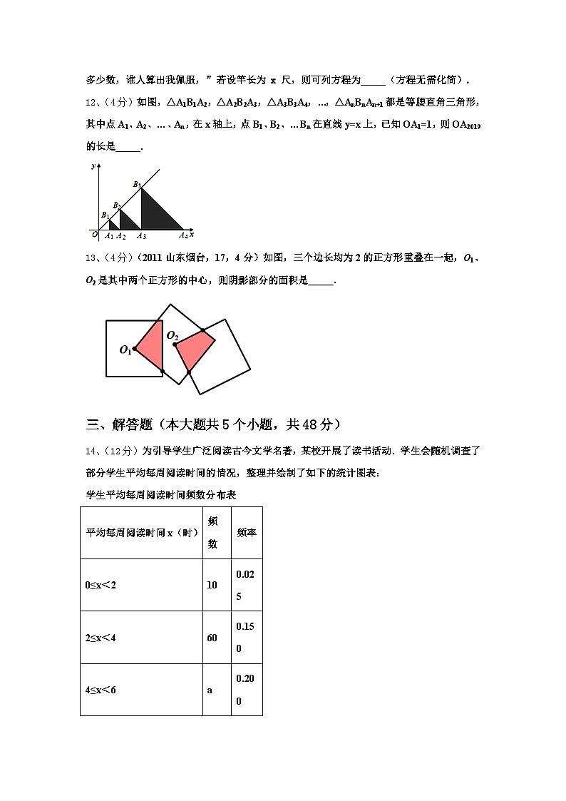 山东省济宁市鲁桥镇第一中学2024-2025学年数学九上开学监测模拟试题【含答案】03