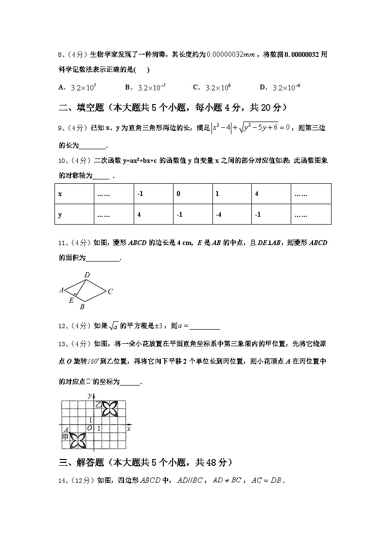 山东省临沂市沂县2025届数学九上开学预测试题【含答案】第2页
