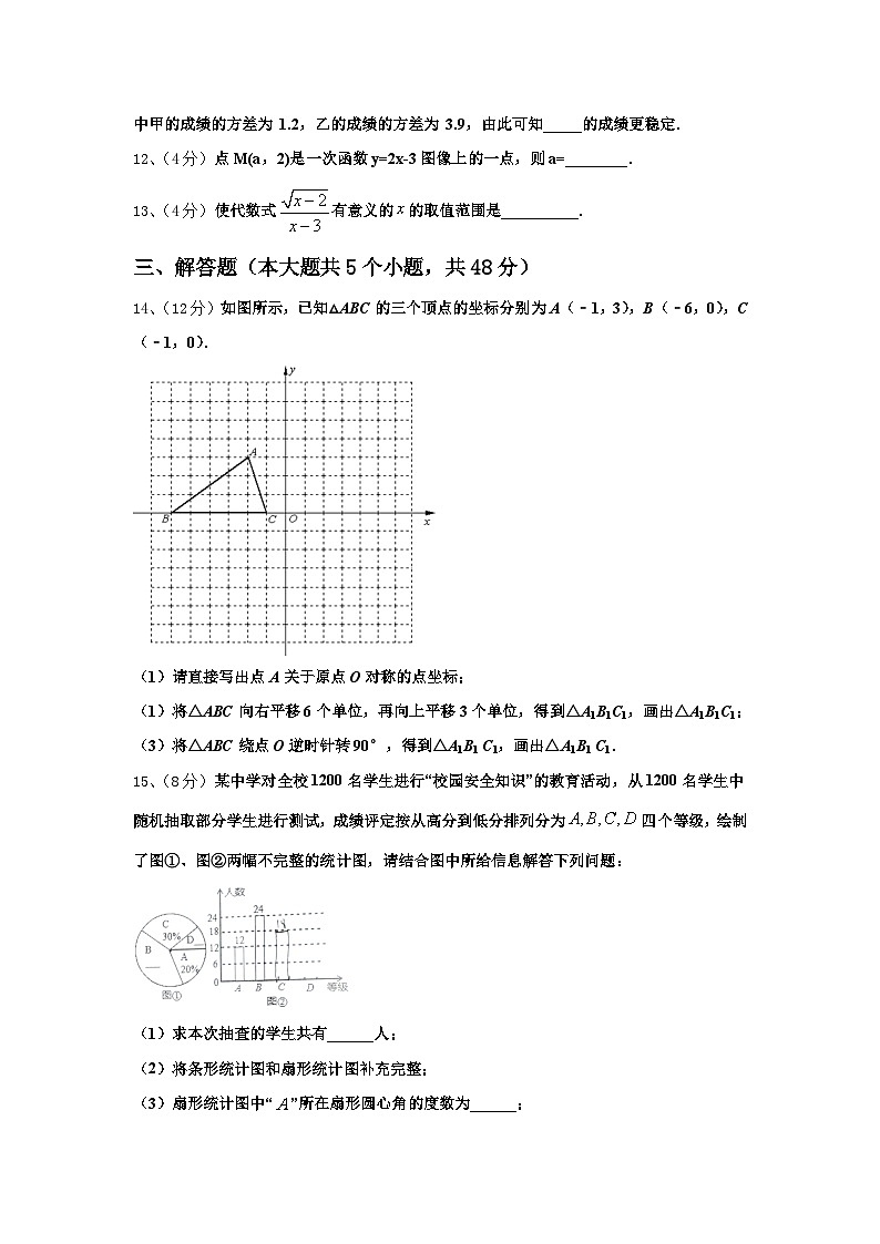山东省平邑县2025届九上数学开学调研模拟试题【含答案】第3页