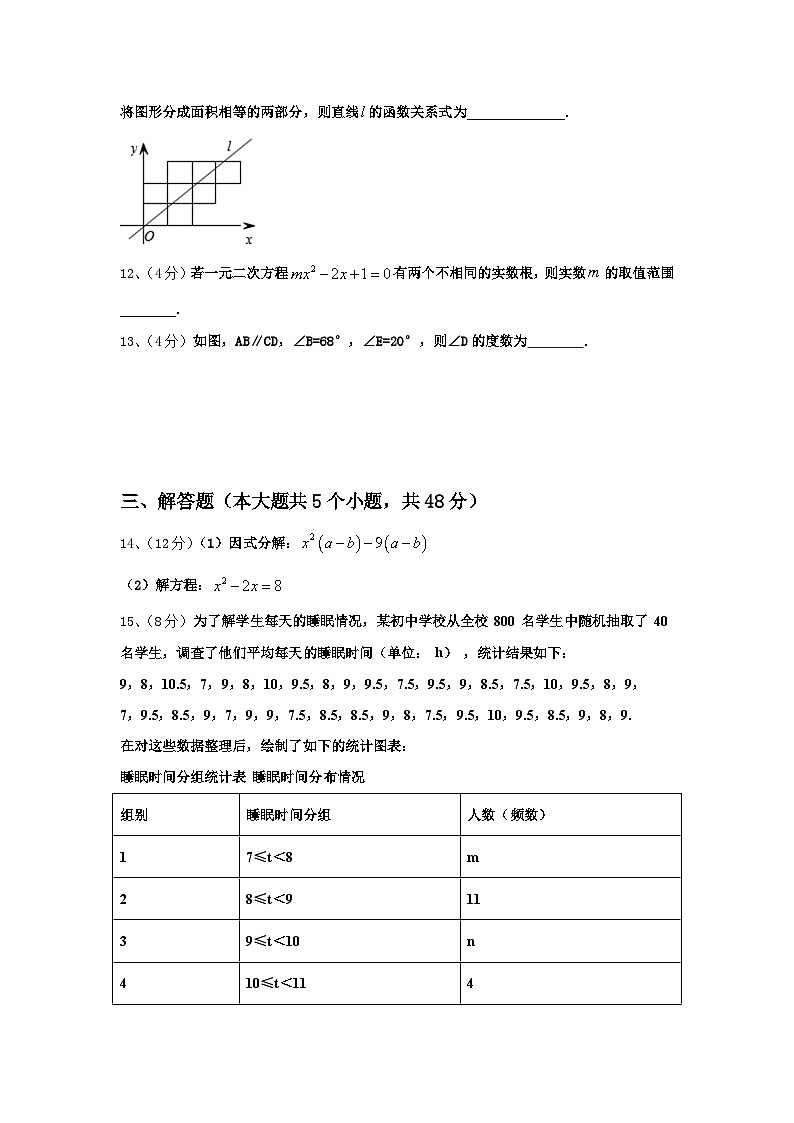 山东省曲阜市昌平中学2025届九上数学开学复习检测模拟试题【含答案】03