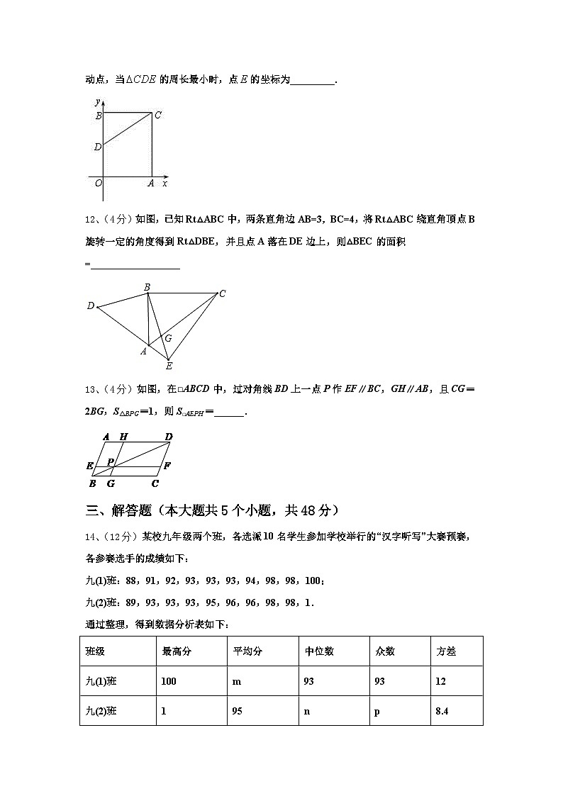 山东省烟台市福山区2024-2025学年九年级数学第一学期开学质量跟踪监视试题【含答案】第3页