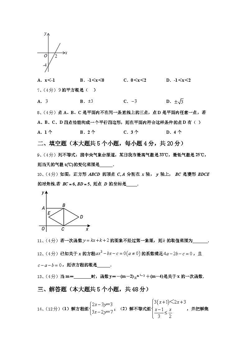 山西省临汾市曲沃县2024年九上数学开学质量检测试题【含答案】第2页