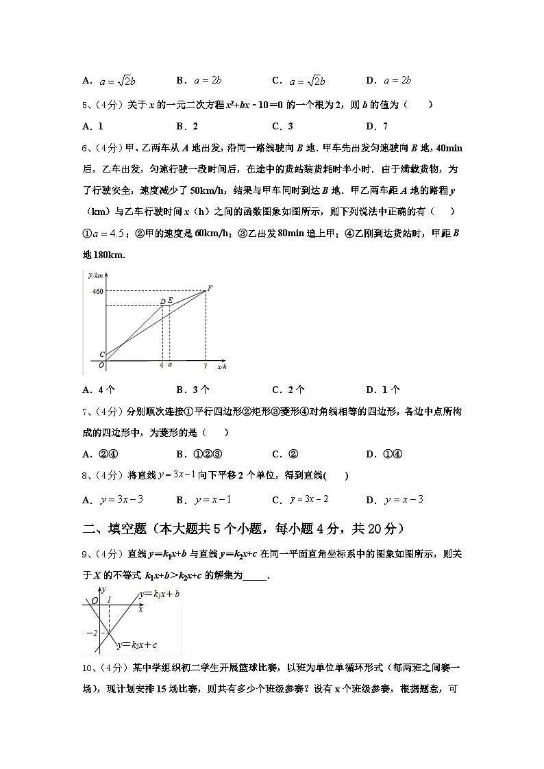 陕西省西安市名校2024-2025学年数学九年级第一学期开学教学质量检测模拟试题【含答案】第2页