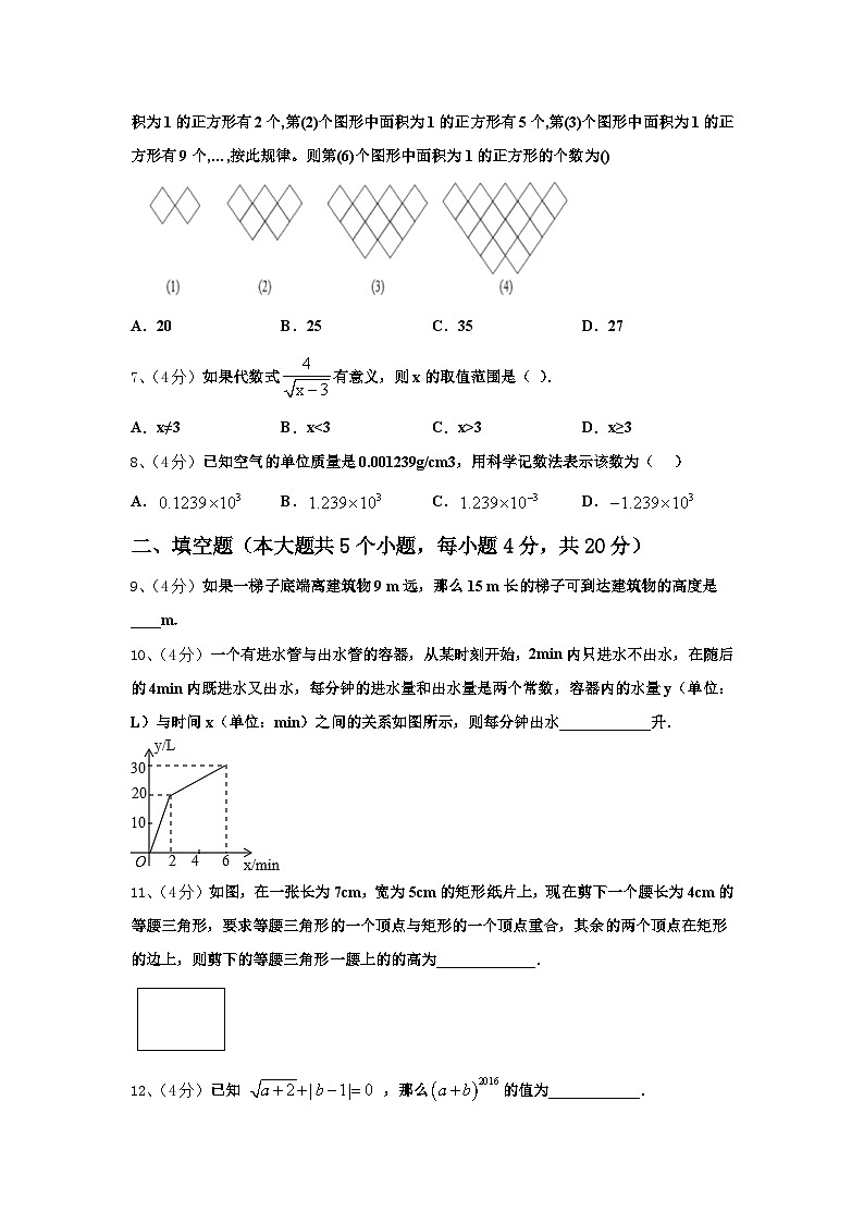 四川省乐山市沙湾区2024年数学九上开学学业水平测试模拟试题【含答案】02