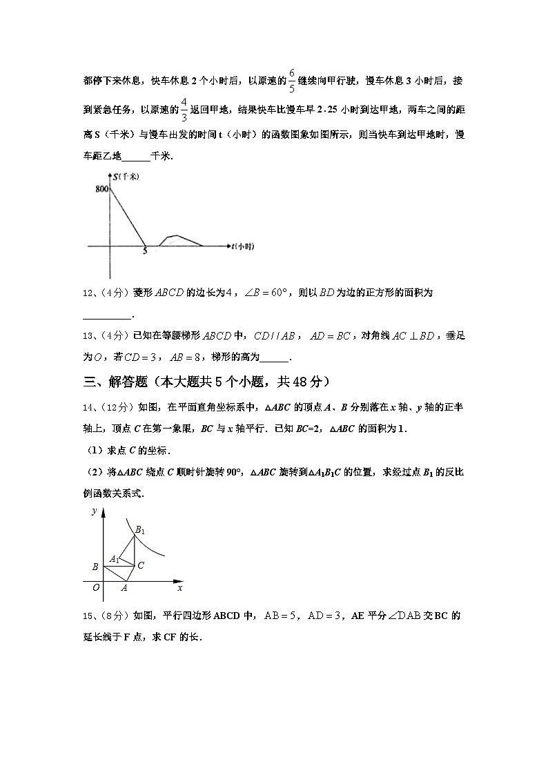 四川省绵阳市部分学校2024-2025学年九上数学开学质量检测模拟试题【含答案】第3页