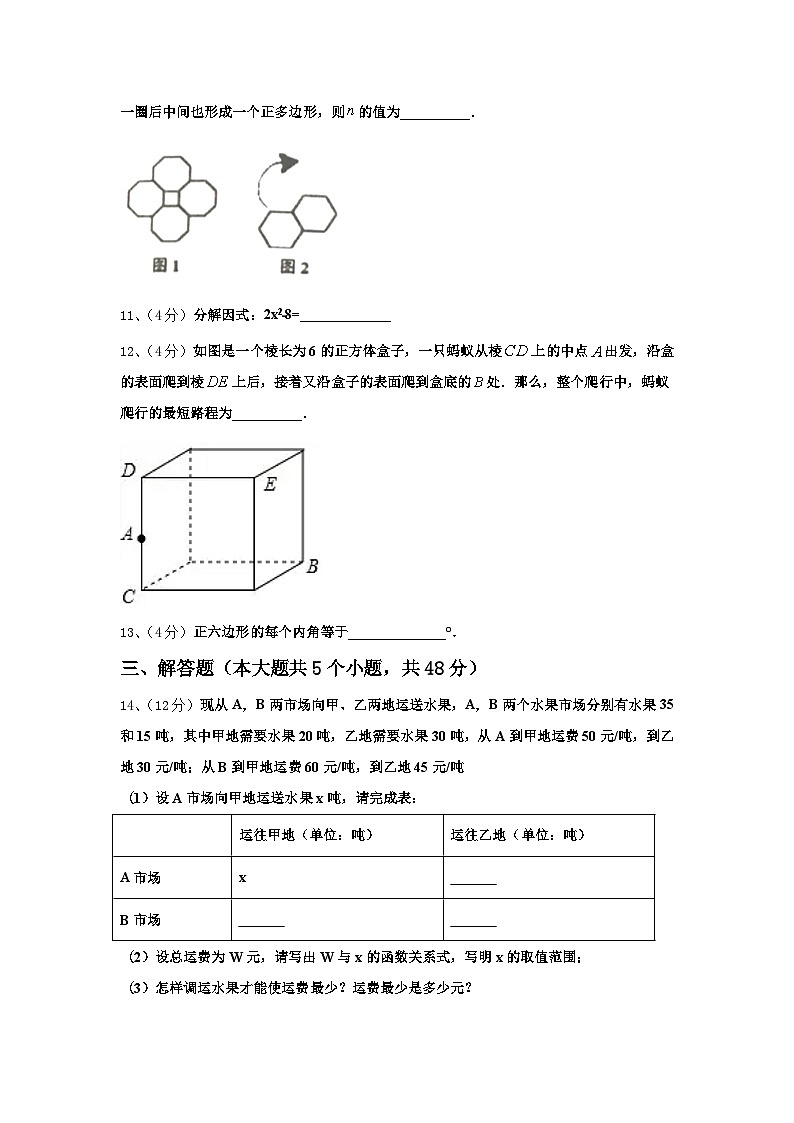 天津市红桥区2025届数学九上开学考试模拟试题【含答案】03