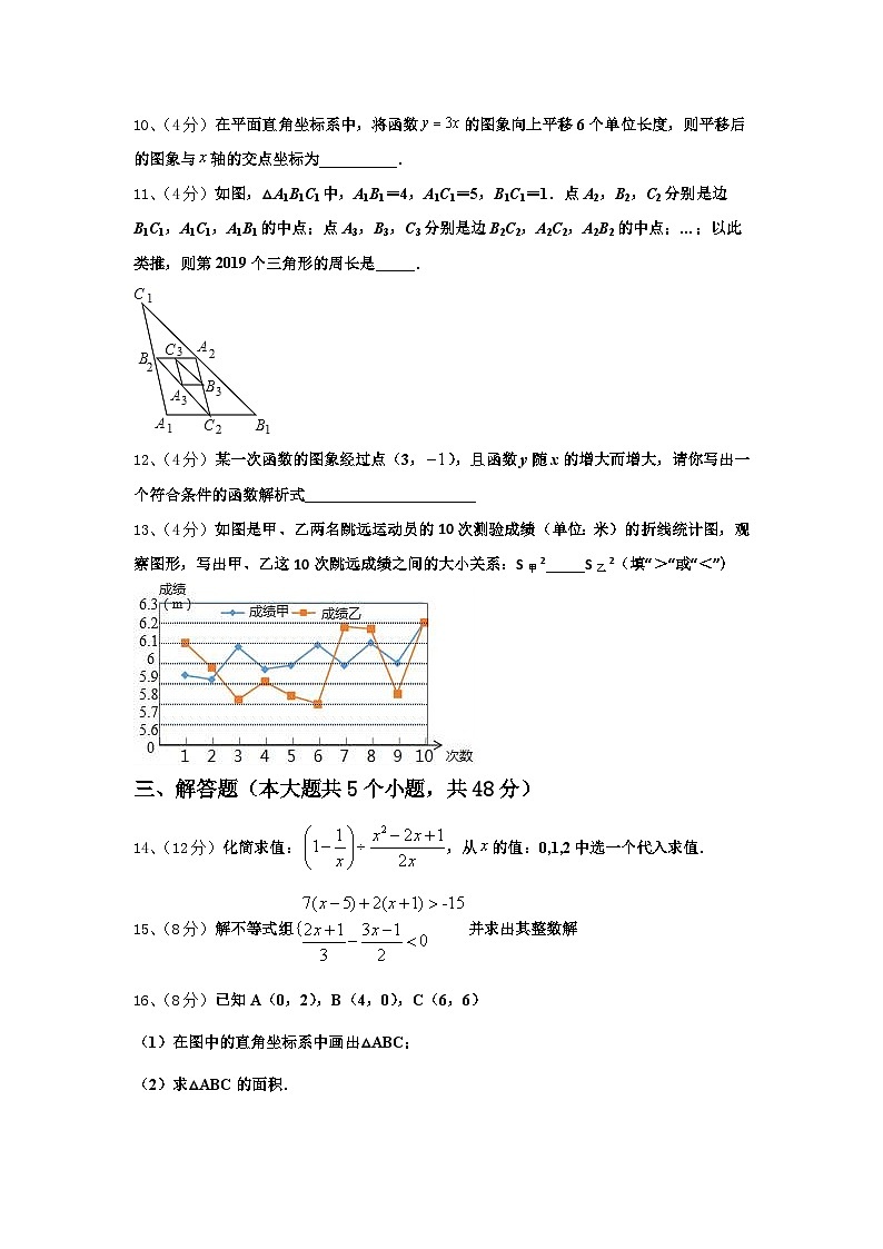 新疆乌鲁木齐市沙依巴克区2024年九年级数学第一学期开学综合测试试题【含答案】第3页